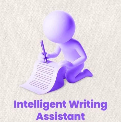 A person manually editing AI text on a laptop